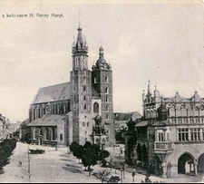Kraków na starych pocztówkach