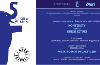 Prezentacja kwartalnika „Konteksty. Festiwal kręgi sztuki”